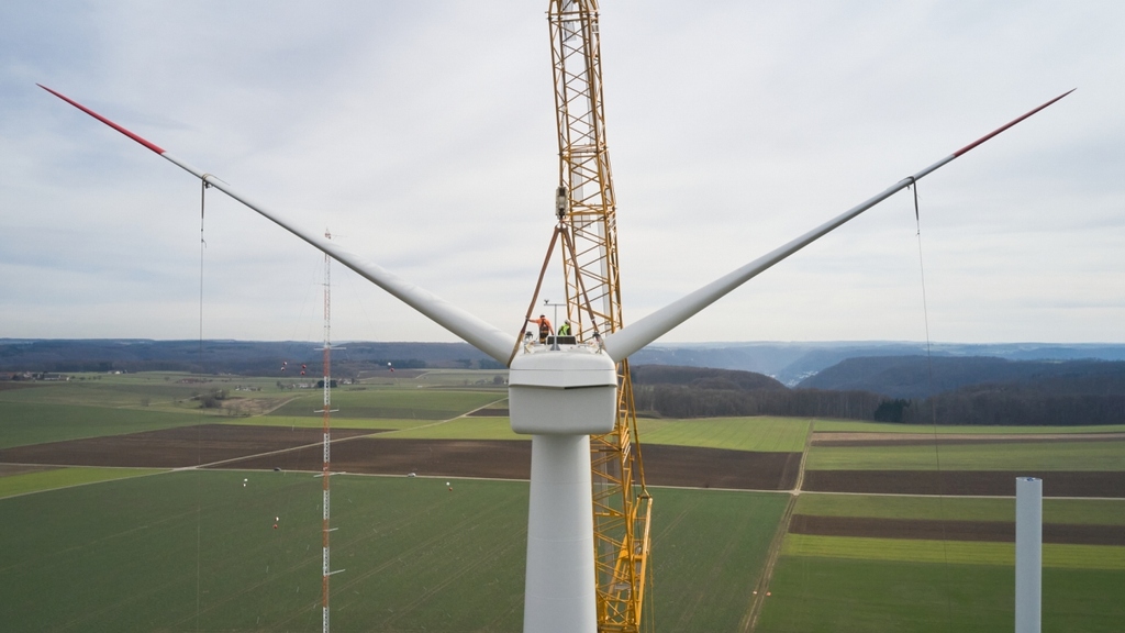 Windenergietestfeld startet mit Forschung